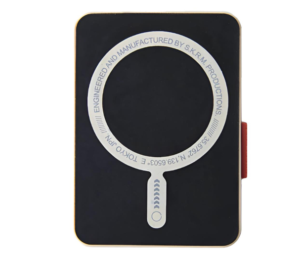 Skinarma Mirage Spunk Wallet Magnetic Grip Stand ivory - 1317017 - zdjęcie 2
